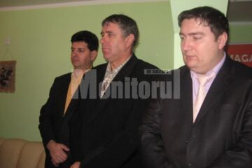 Vasile Domsa, Nelu Todireanu și Marius Boghian, echipa care a inițiat și implementat proiectul de la Mitocu Dragomirnei