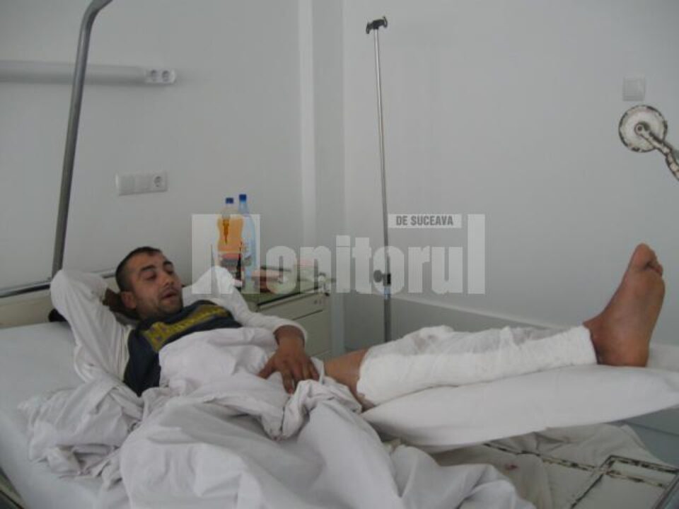 Tiberiu Feraru, tânărul împușcat în picior de un polițist