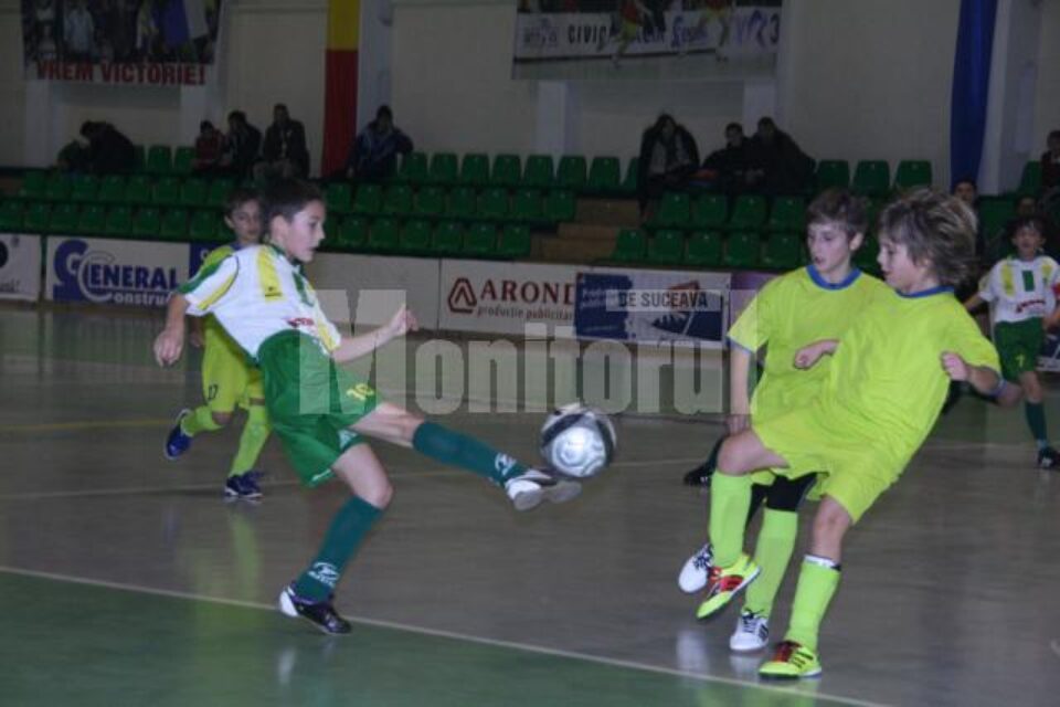 Minifotbal: Bolohan jr. și Niță jr. fac senzație la Cupa Moș Crăciun