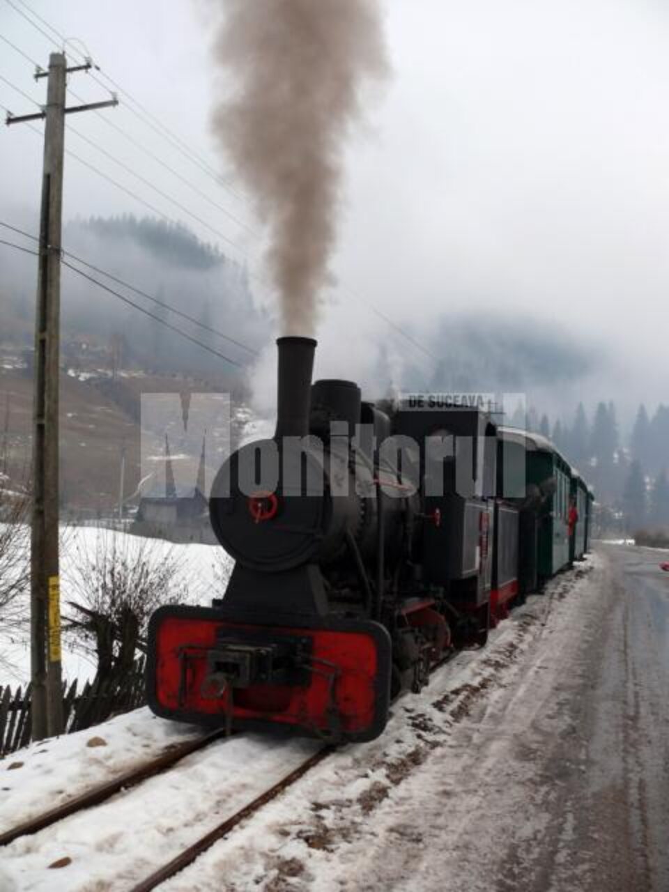 Mocănița la Moldovița