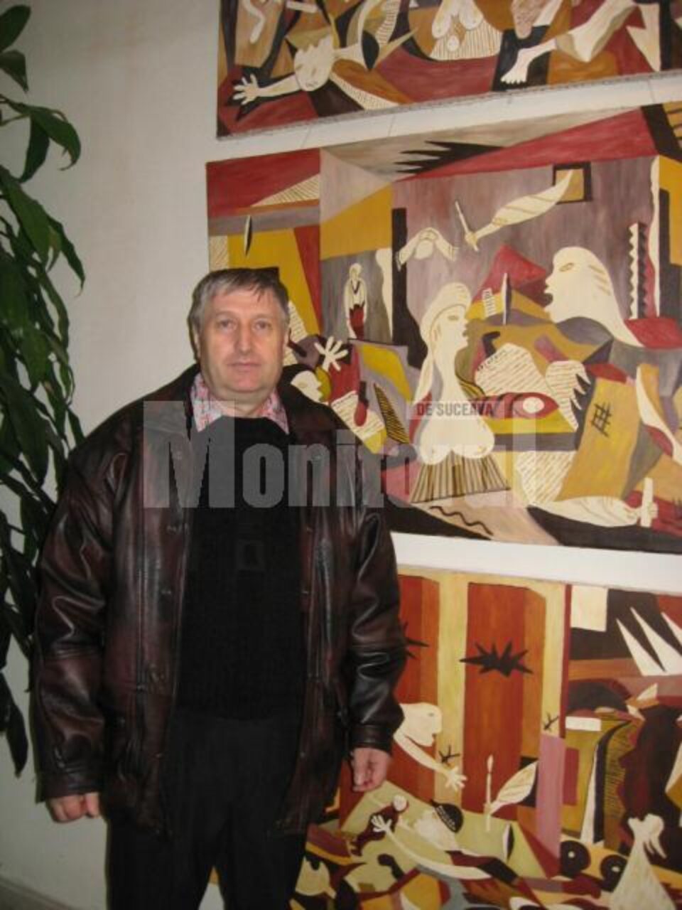 Nicolae Zepciuc și cele trei lucrări realizate în maniera lui Picasso