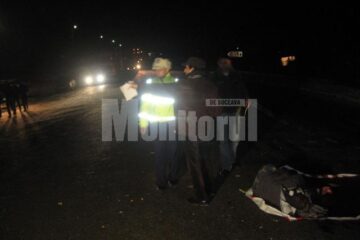 Tirul a trecut peste corpul femeii