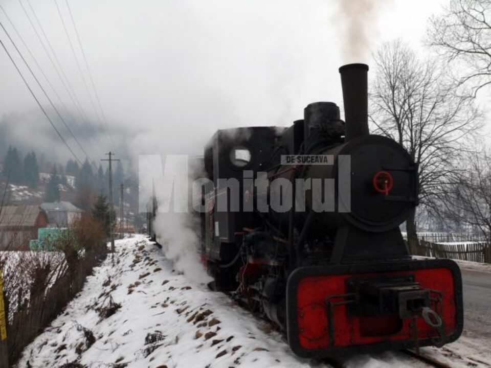 Moldovița: Mocănița a atras turiștii în prima zi a anului 2011