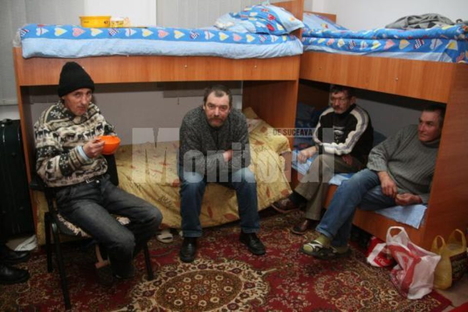 Persoanele care ajung în Centrul social de noapte sunt, în majoritate, bărbați trecuți de prima tinerețe