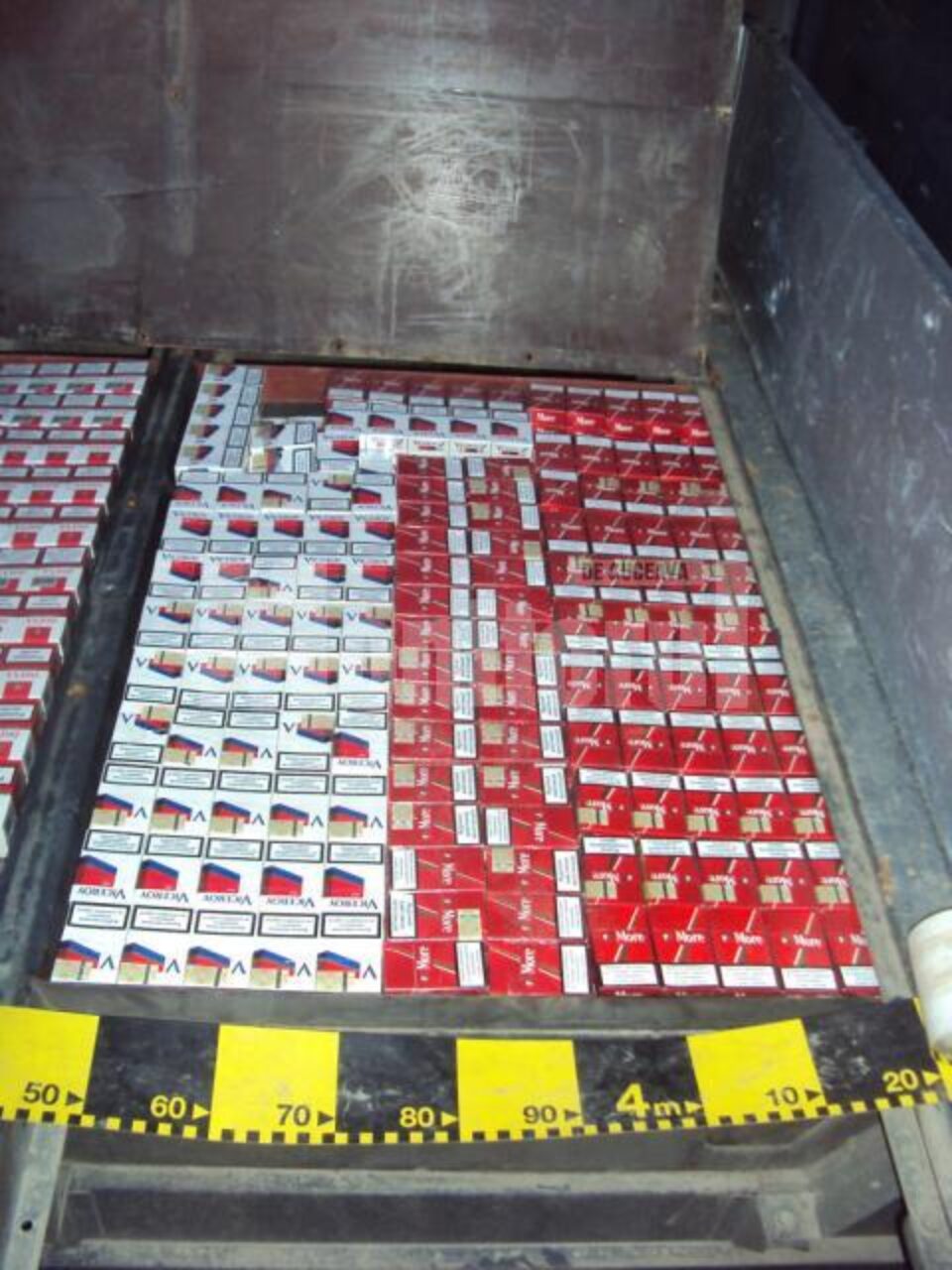 MAI: Peste 100.000 de pachete de țigări au fost confiscate de la începutul anului