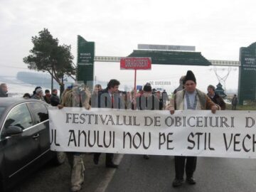 Parada a început ieri, de la poarta de intrare în județ, de la Drăgușeni