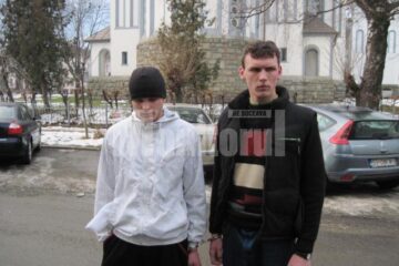 Zaharie (stânga) și Grosu (dreapta)