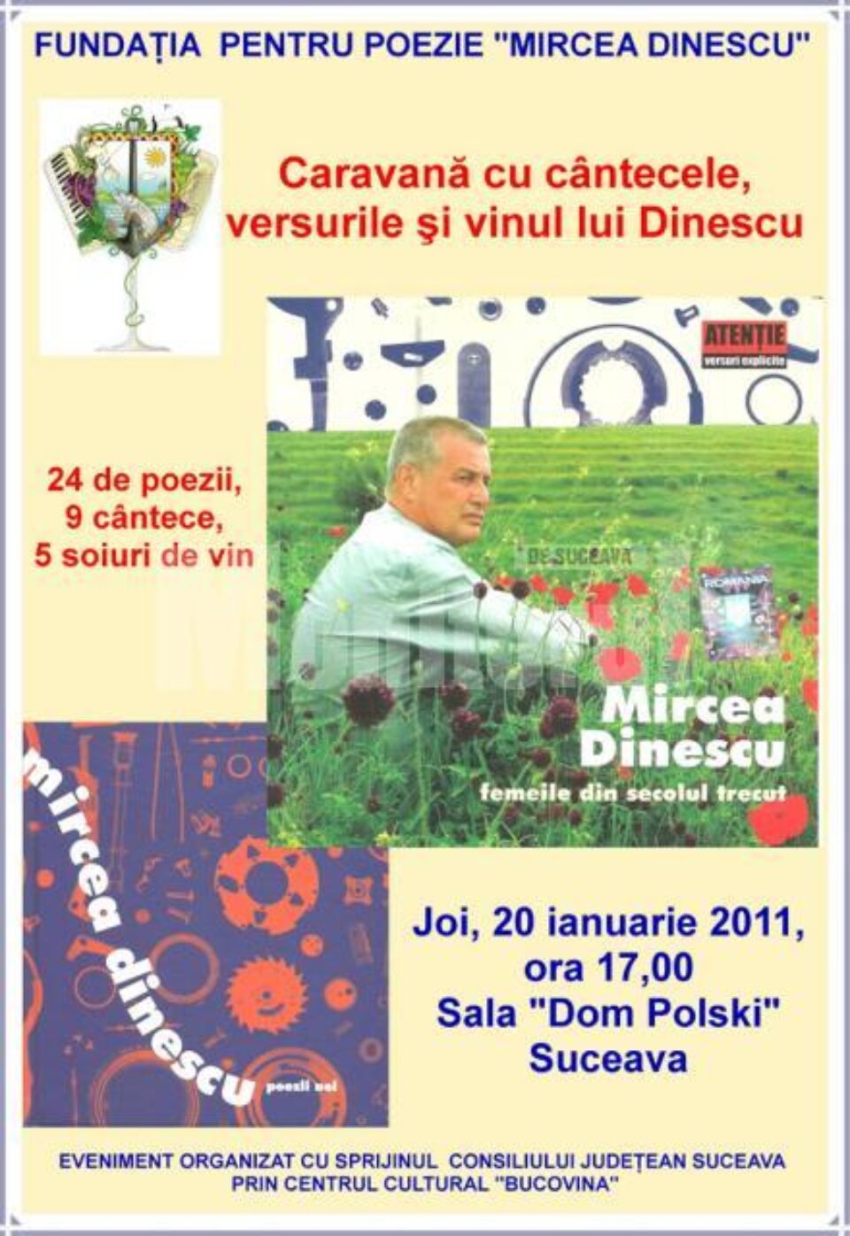 Mircea Dinescu la Suceava