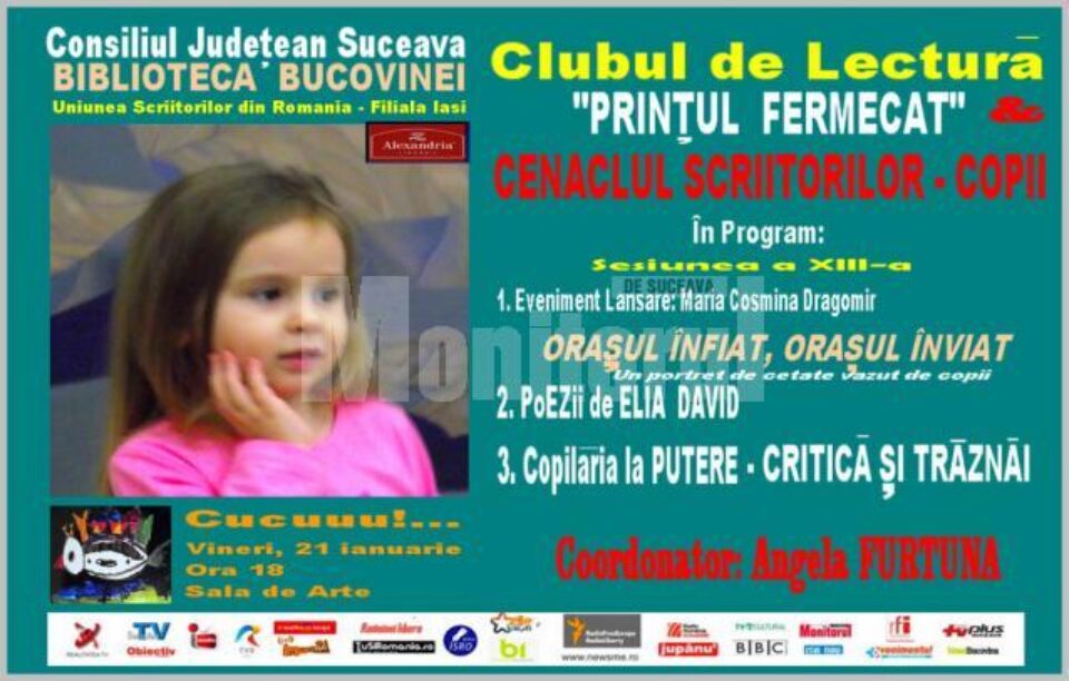 Biblioteca Bucovinei: Clubul de Lectură pentru Copii și Cenaclul Scriitorilor - Copii Biblioteca Bucovinei: Clubul de Lectură pentru Copii și Cenaclul Scriitorilor - Copii