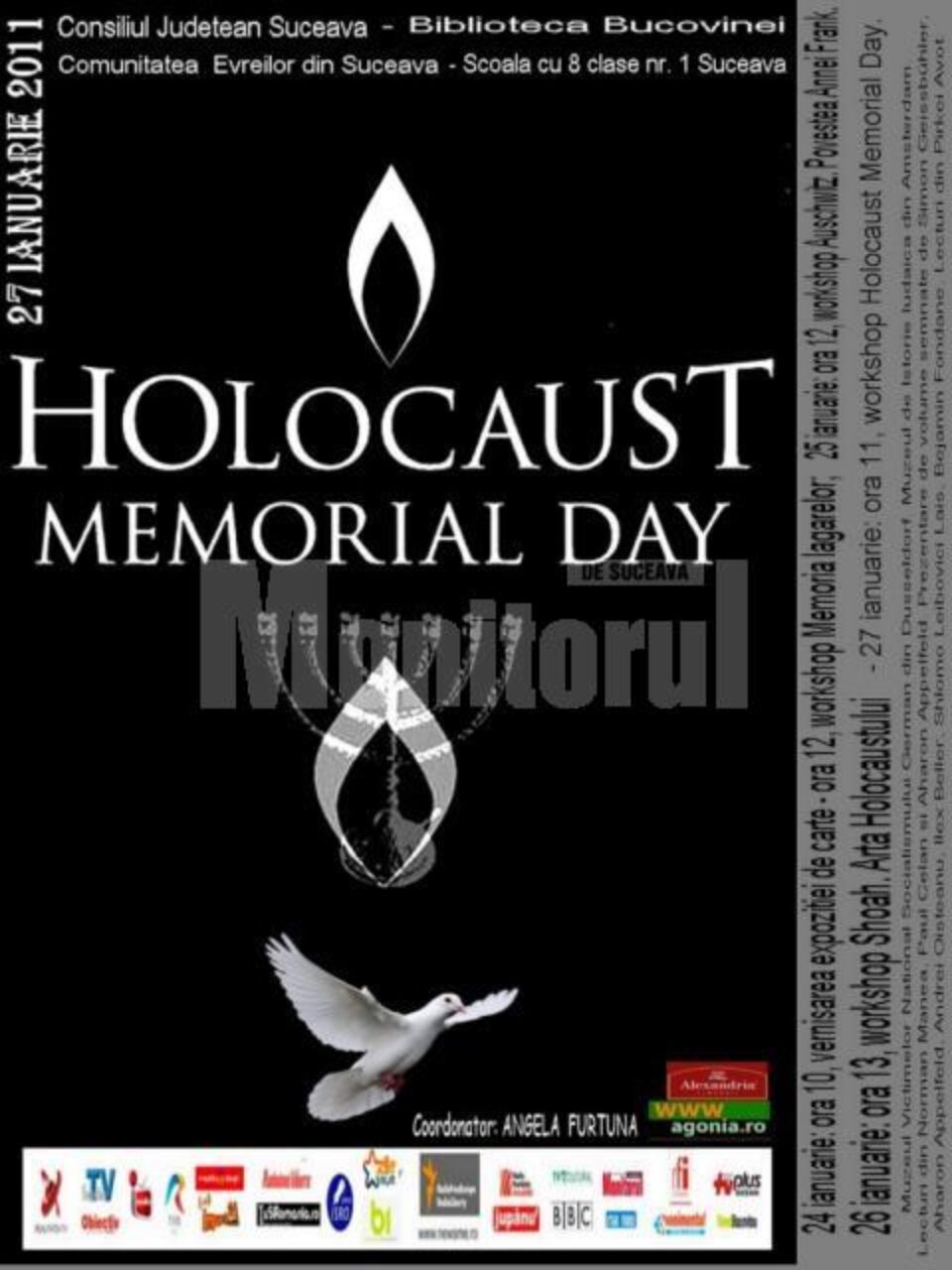 Serie de manifestări: „Holocaust Memorial Day”