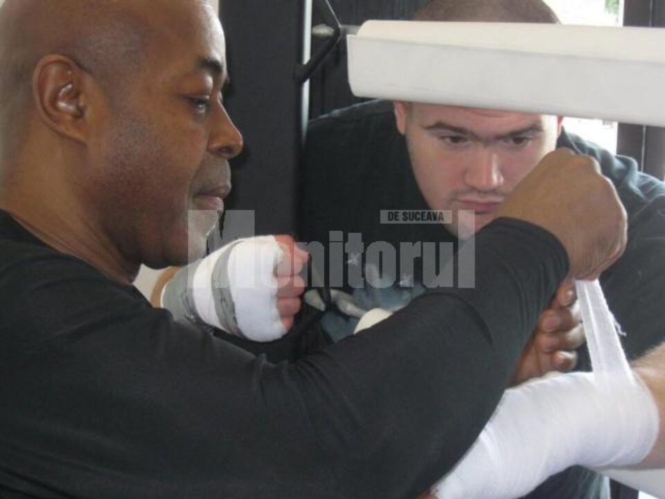 Pregătire cu James Ali Bashir, antrenorul renumitului boxer Vladimir Klitschko
