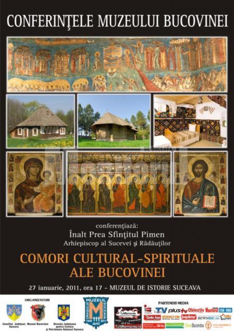 Conferințele Muzeului Bucovinei: ÎPS Pimen - “Comori cultural-spirituale ale Bucovinei”