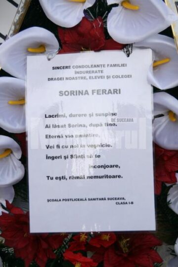 Trist: Studenta eroină, pe ultimul drum, fără prezența celei pentru care a murit