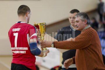 Universitarii au câștigat un turneu la care au mai fost prezente liderul și echipa clasată pe locul trei în Liga Națională. Foto: Dragoș Asaftei