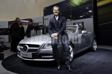 Mercedes SLK & Michael Schumacher