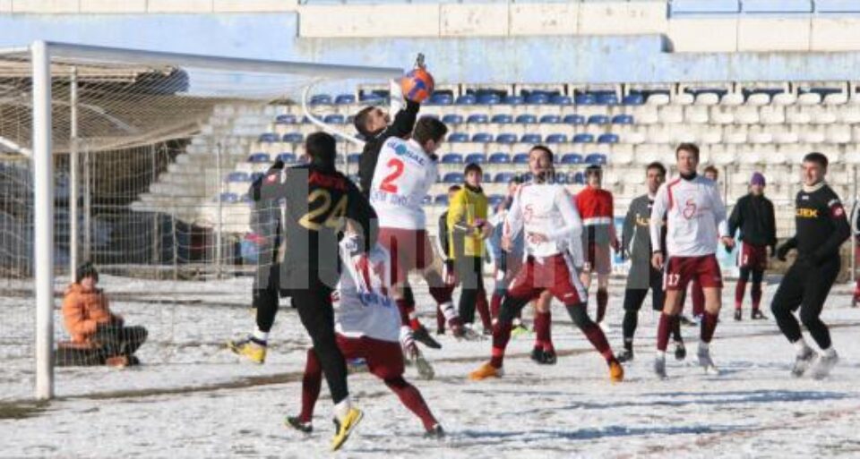 Amicalul de ieri a arătat multă dăruire din partea jucătorilor suceveni