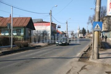 Trecerea de pietoni, la ieșirea dintr-o curbă, în vale, ceea ce este sinonim cu un risc ridicat de producere a unui accident