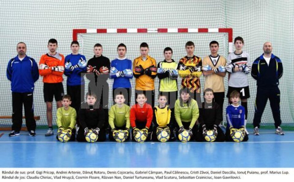 Inedit: Școală de portari de fotbal la Suceava