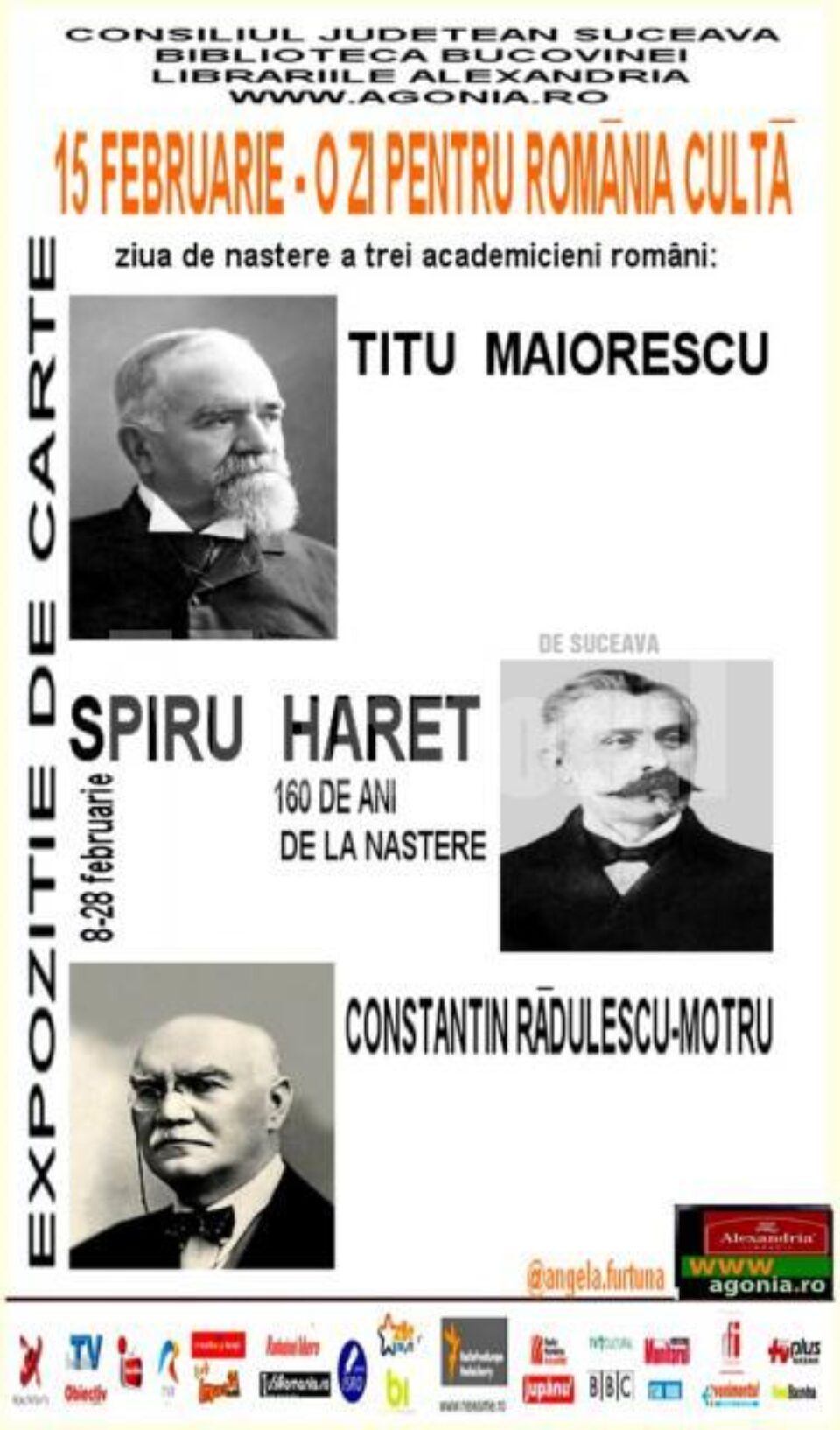 „15 februarie - O zi pentru România cultă”