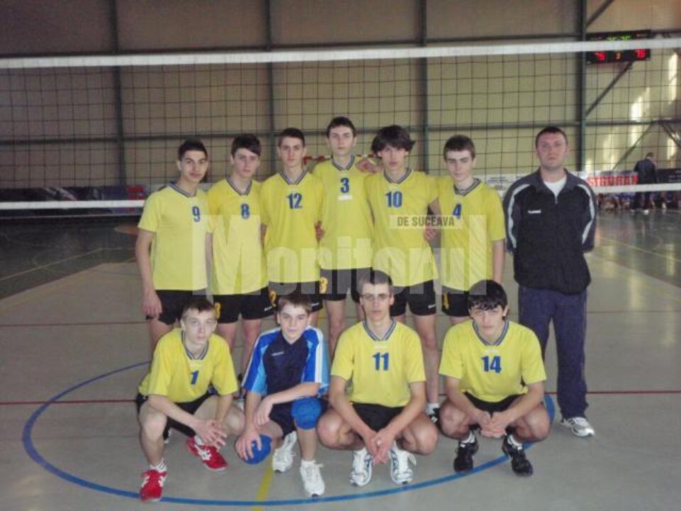Echipa de volei cadeți a LPS Suceava a obținut prima victorie din campionat
