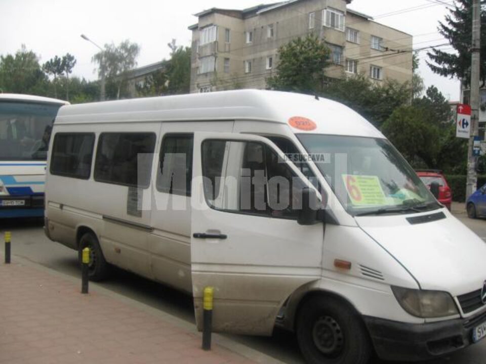 Decizie: Numărul microbuzelor de maxi-taxi private din Suceava va fi redus la jumătate