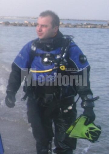Andrei Babiaș a obținut recent atestatul de instructor internațional de scufundări NAUI