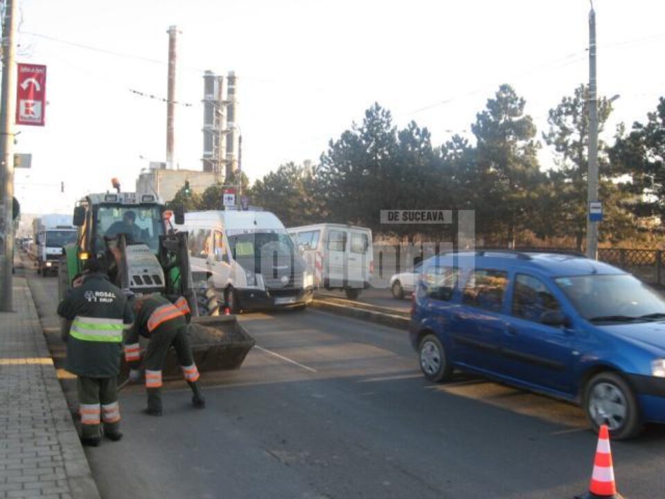Angajații Rosal au blocat Calea Unirii la o oră de vârf
