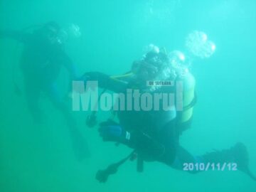 Andrei Babiaș a obținut recent atestatul de instructor internațional de scufundări NAUI