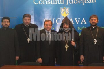 Cultură și culte: Șeful Bisericii Armene din România, întâlnire oficială cu președintele Gheorghe Flutur
