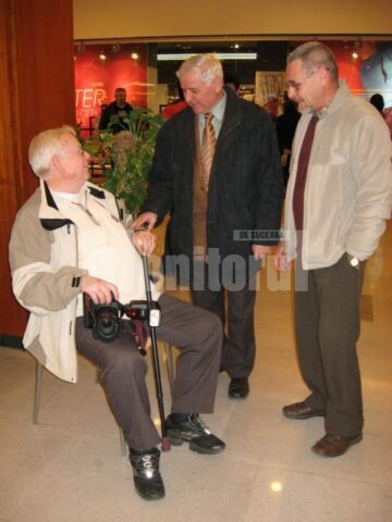 Veterani ai artei fotografice - Ștefan Petrescu, Dori Maierean și Valentin Moscaliuc