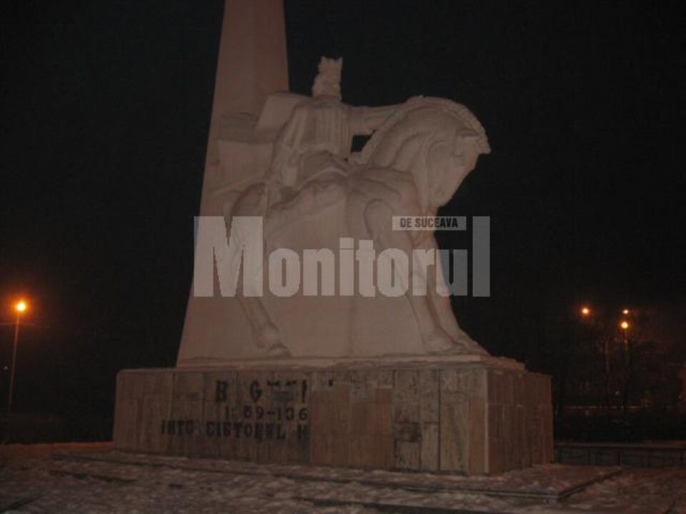 Monumentul lui Bogdan I pare să fi fost abandonat de autorități