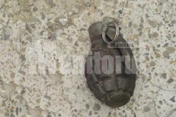 O astfel de grenadă, echipată cu focos și în perfectă stare de funcționare, a fost găsită în gospodăria suceveanului