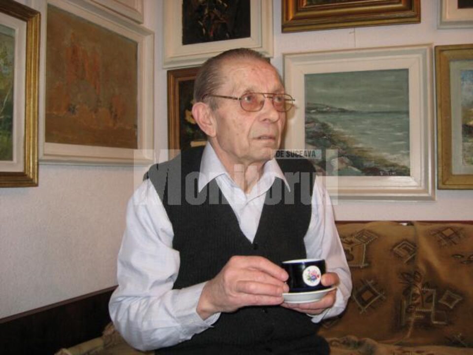 George L. Ostafi, își împarte timpul între scris și pictură