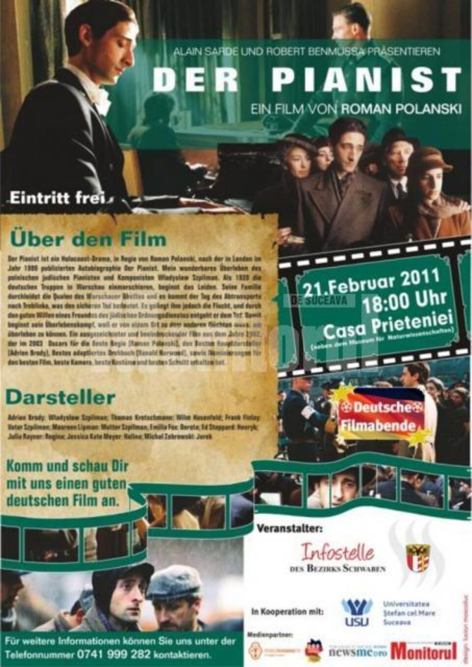 „Pianistul”, un film de Oscar