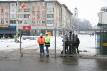 Acces blocat pe strada Ștefan cel Mare