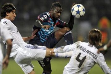 Meciul tur dintre Olympique Lyon și Real Madrid a fost extrem de echilibrat, iar calificarea se joacă în Spania