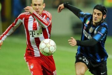 Chivu a fost mai mereu în urma lui Robben