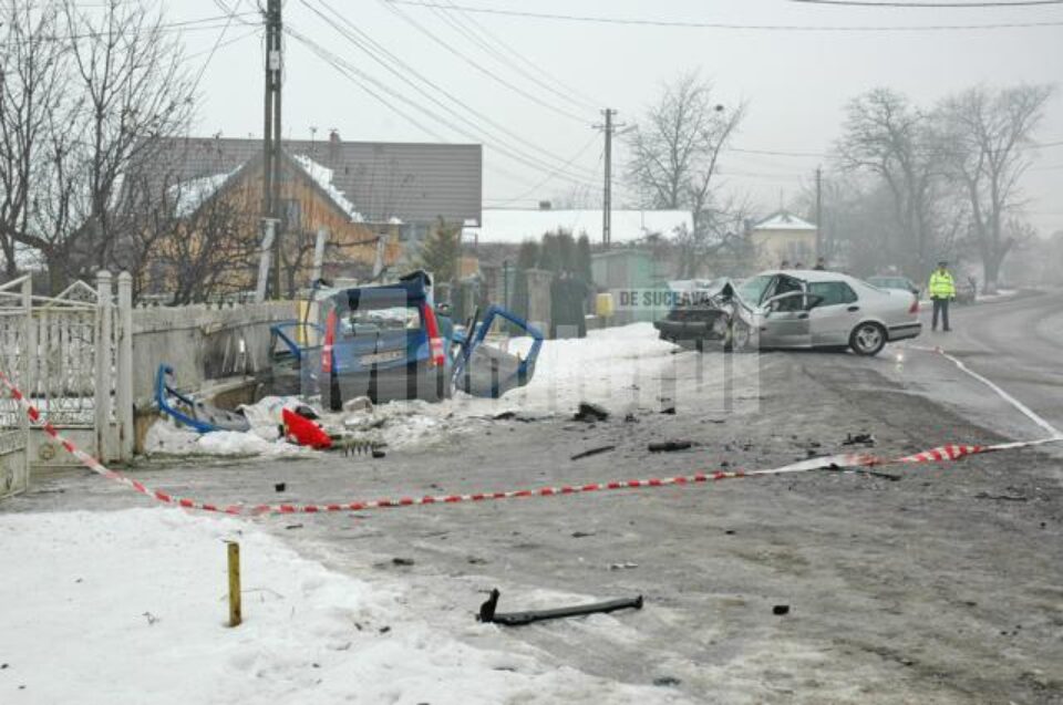 Pentru toți cei patru pasageri din Fiat, impactul a fost fatal