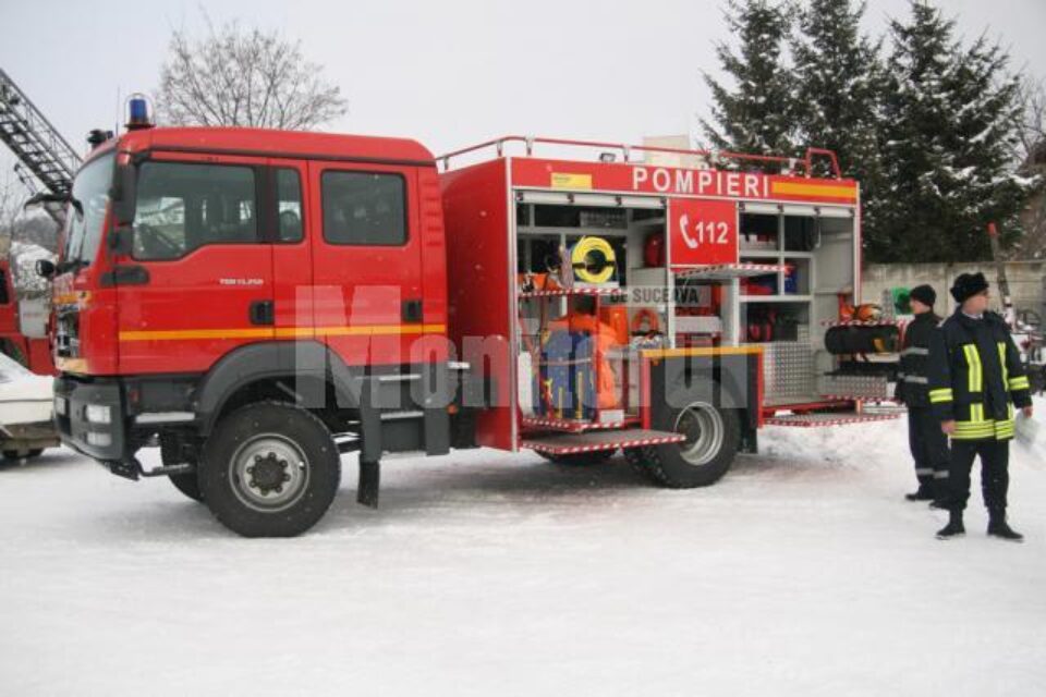 Autospeciala de descarcerări grele a ajuns în curtea ISU Suceava la mijlocul lui decembrie 2010 și a participat deja la mai multe intervenții