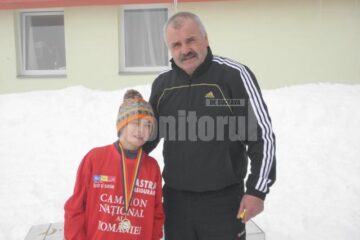 Antrenorul Gheorghe Rusu crede că cel mai mic dintre campionii lotului dornean, Leonard Cepoi, are toate șansele pentru a ajunge un mare sportiv