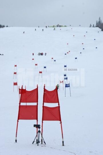 La proba de slalom uriaș s-au înscris la start 108 concurenți