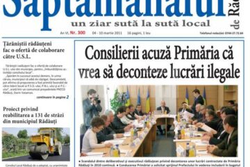 Aniversare: „Săptămânalul de Rădăuți”, șase ani de la apariție
