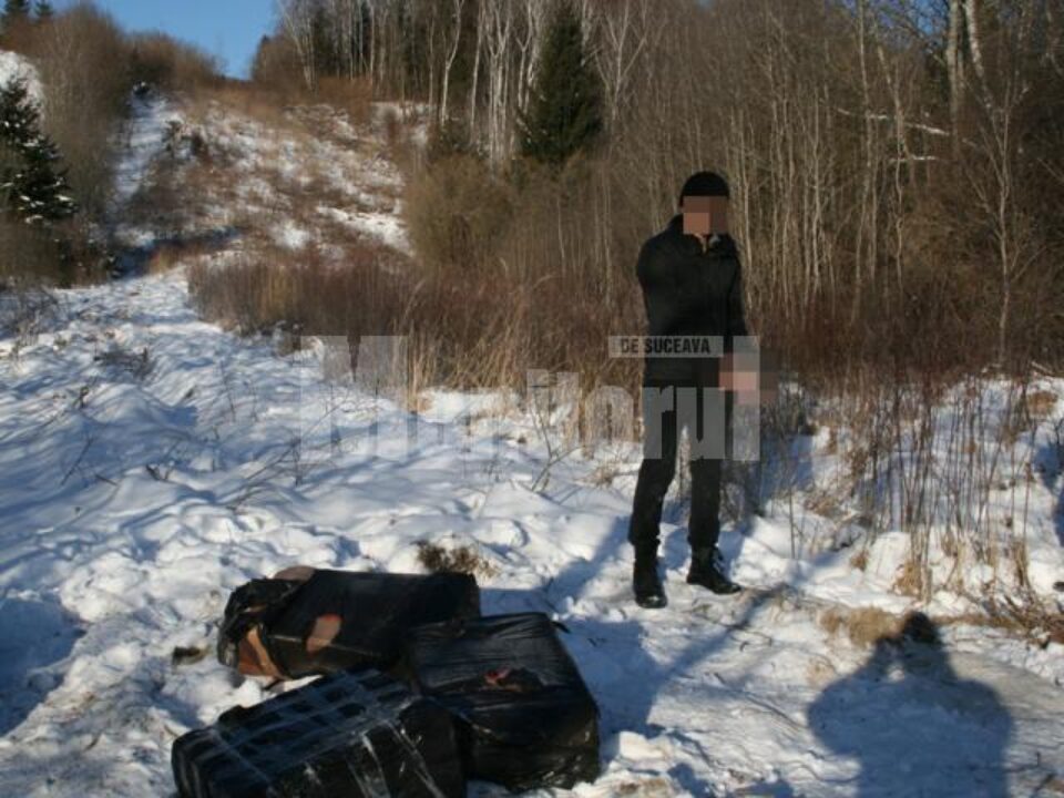 Unul dintre cei doi contrabandiști arestați