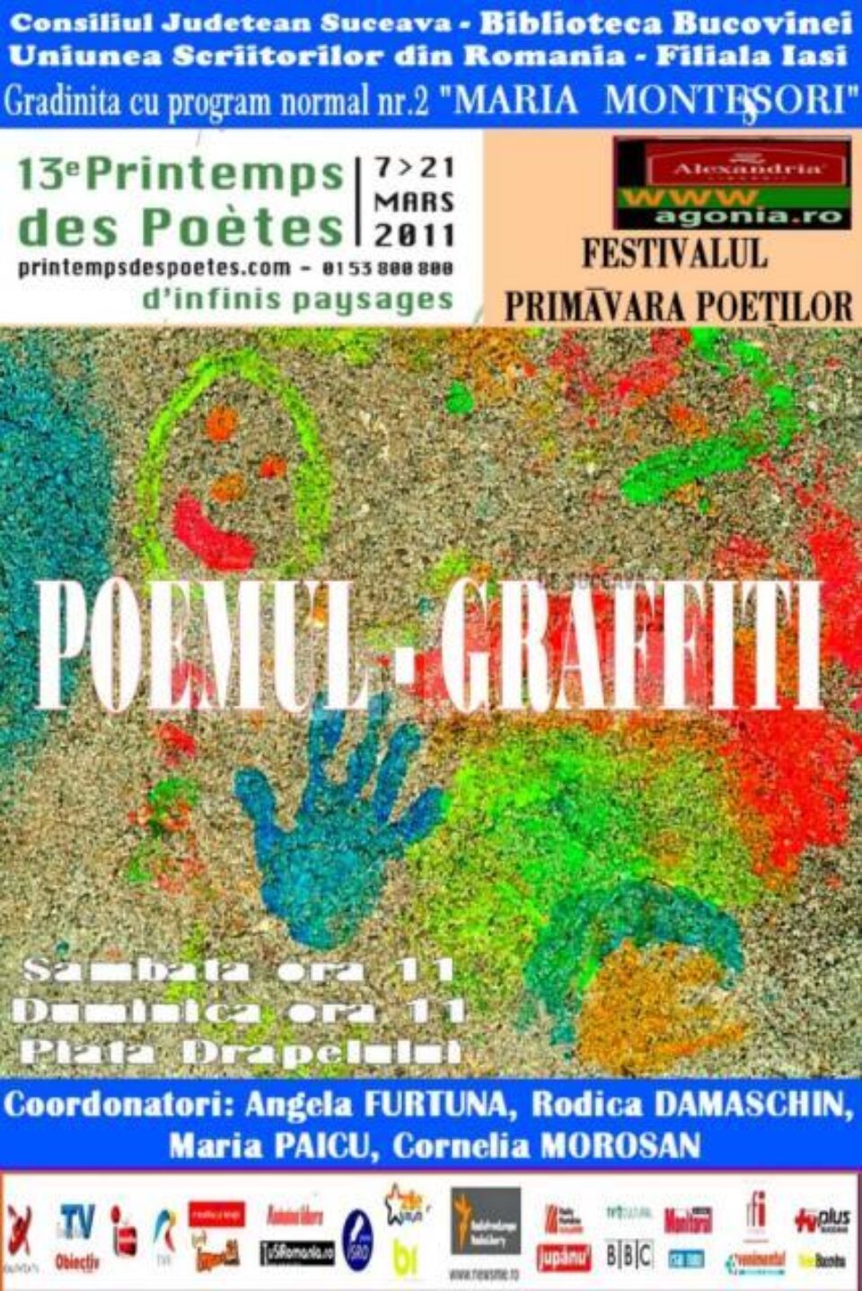 „Un poem-graffiti pentru orașul meu”