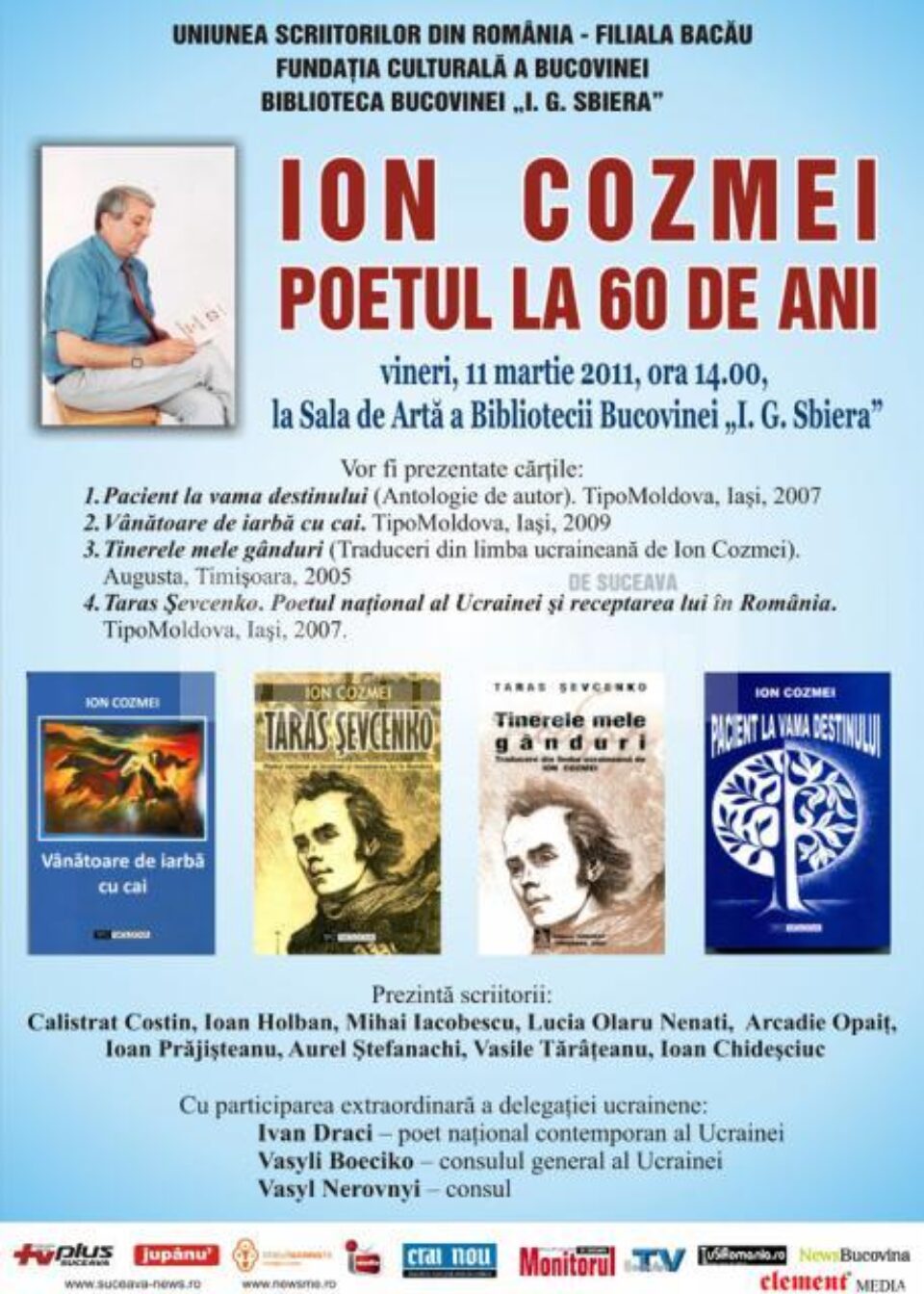 „Ion Cozmei - Poetul la 60 de ani”