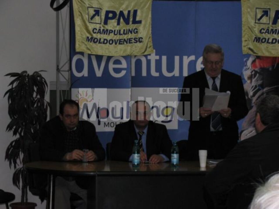 Nicolai Vranău este noul președinte al liberalilor câmpulungeni