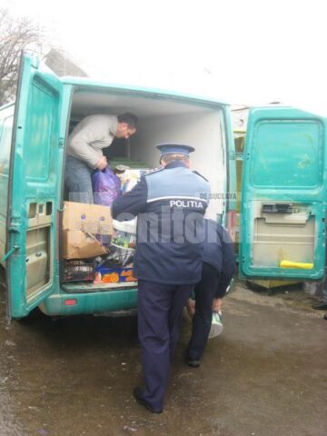 În acțiunea de ieri dimineață au fost implicați numeroși polițiști și jandarmi