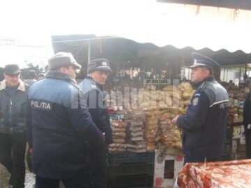 În acțiunea de ieri dimineață au fost implicați numeroși polițiști și jandarmi