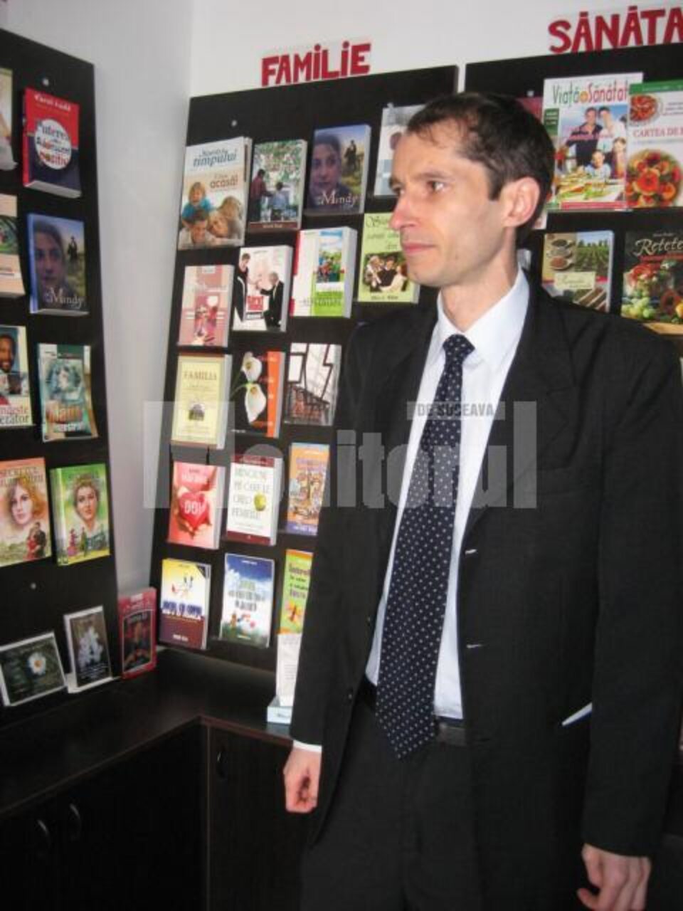 Mugurel Asaftei, directorul Institutului de studii biblice prin corespondență din județul Suceava