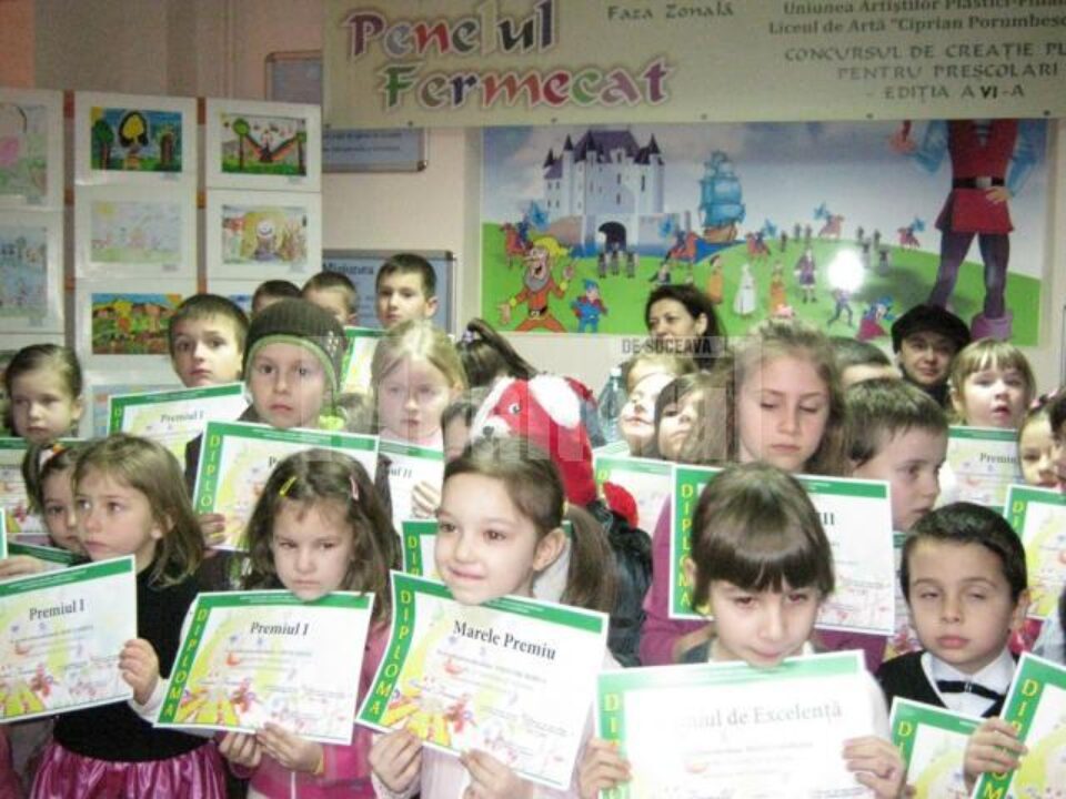 Premianții concursului „Penelul Fermecat”